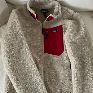 patagonia fleece zip up jacket